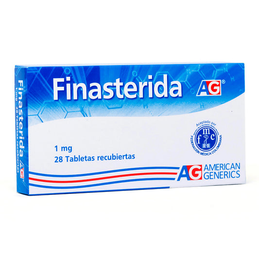 Finasterida 1 Miligramo 28 Tabletas