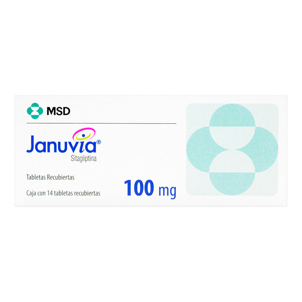Januvia 100 mg 14 Tabletas