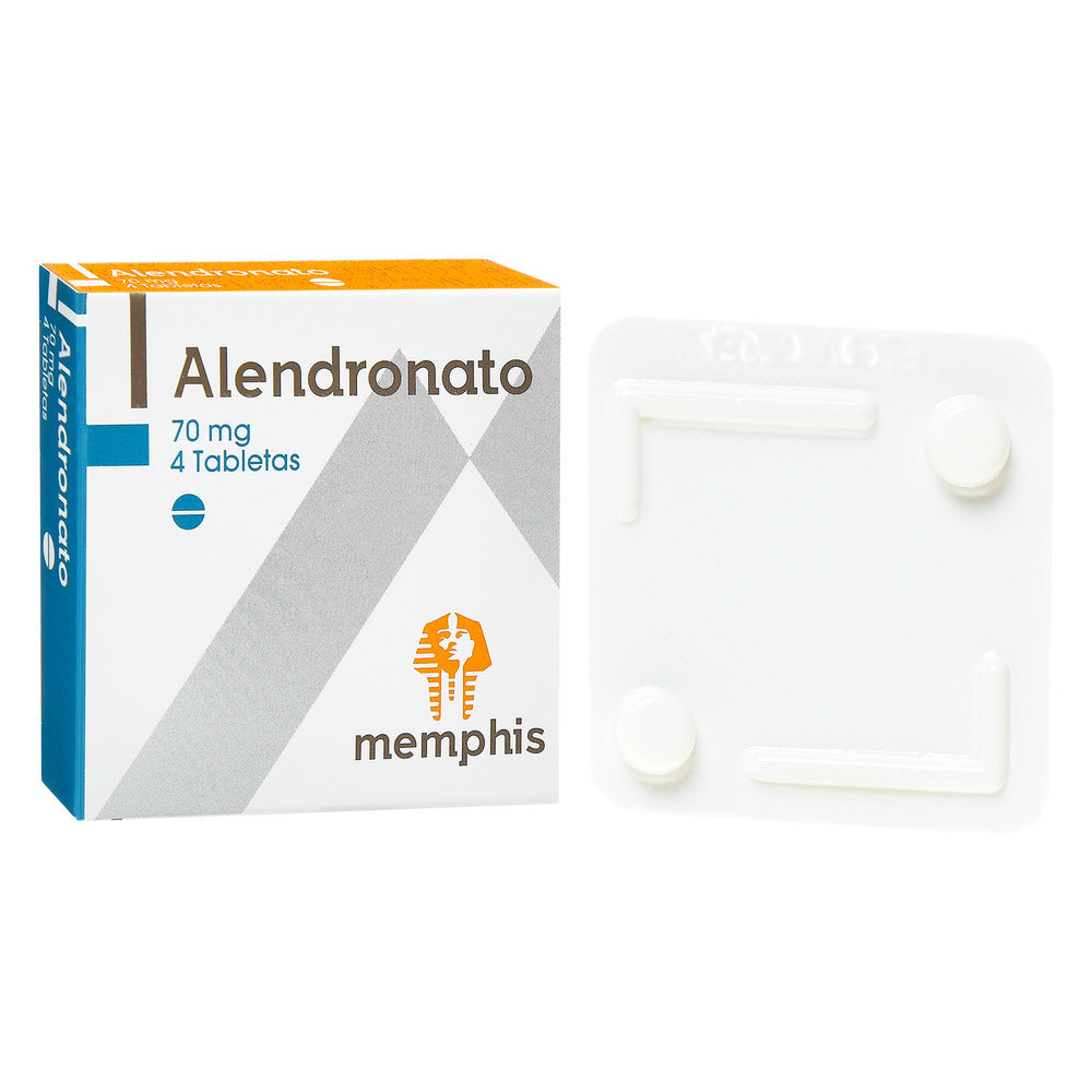 Alendronato 70 Miligramos 4 Tabletas