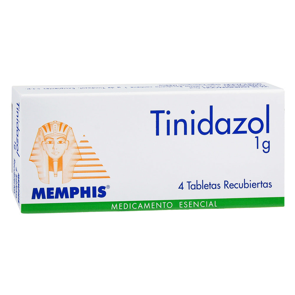 Tinidazol 500 Miligramos 8 Tabletas
