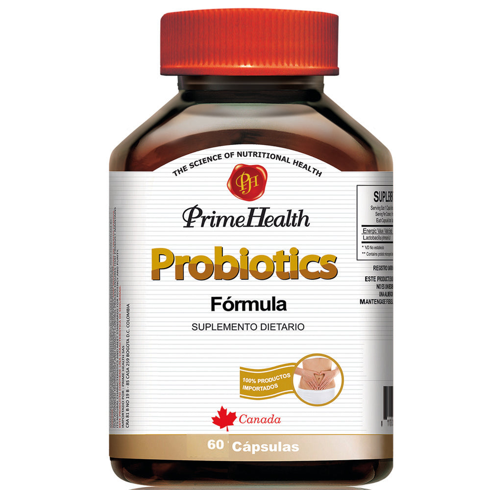 Probióticos 60 Cápsulas Prime Health NTI