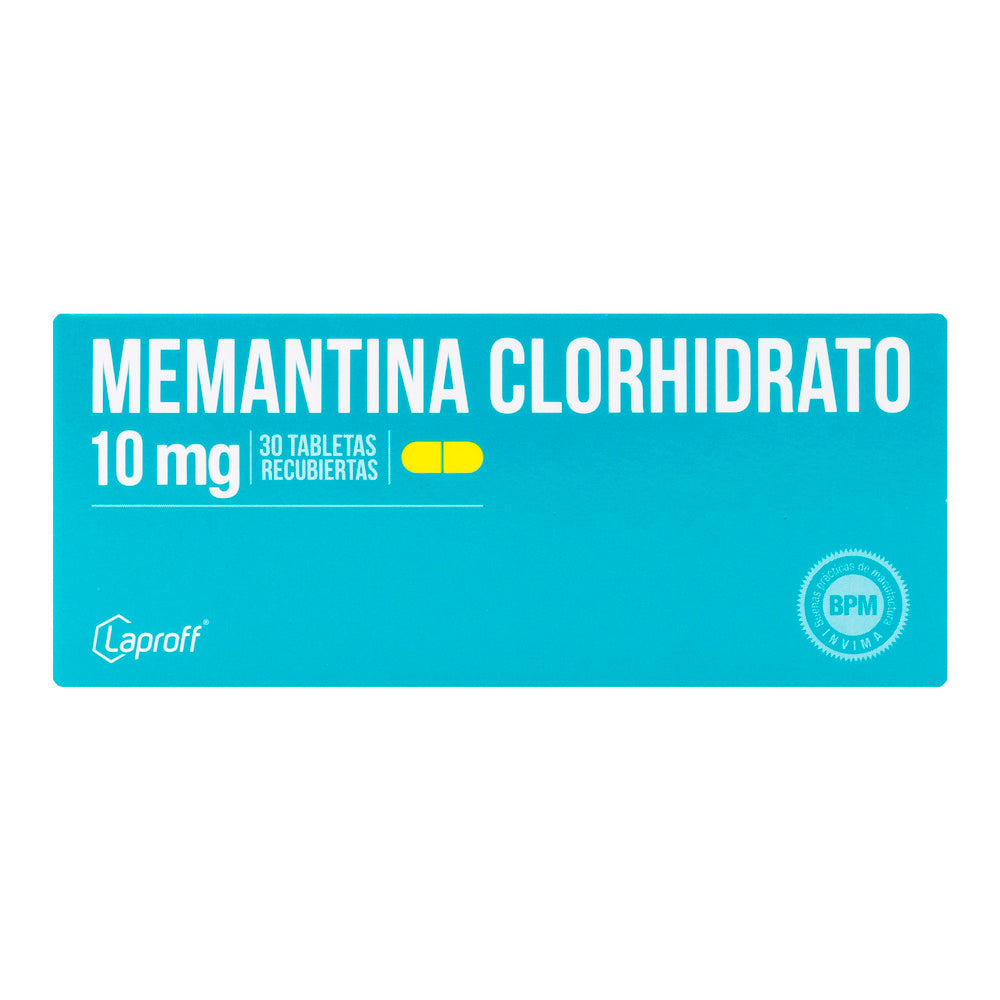 MEMANTINA CLORHIDR.10MG 30TBS LP(P)64407