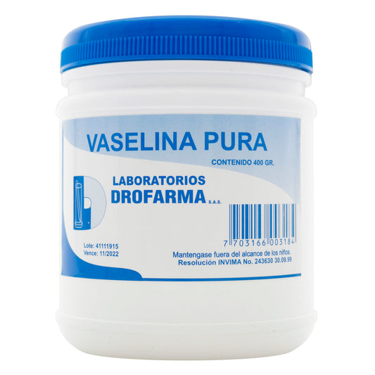 Vaselina Pura 400 gramos Drofarma