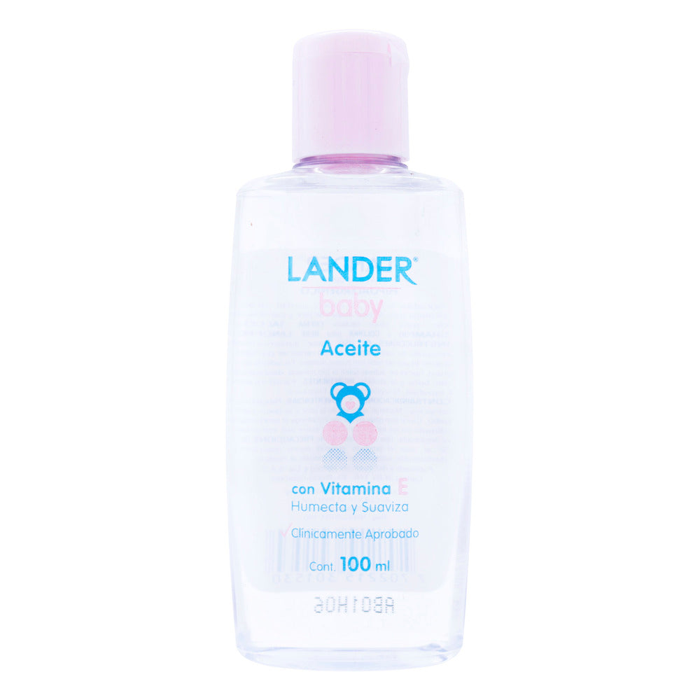 Aceite Lander Baby Vitamina E 100 Mililitros