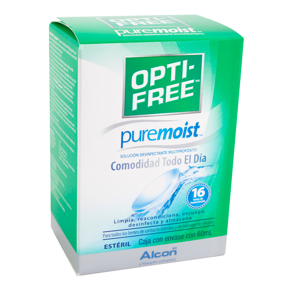 Optifree Pure Moist 60 Mililitros