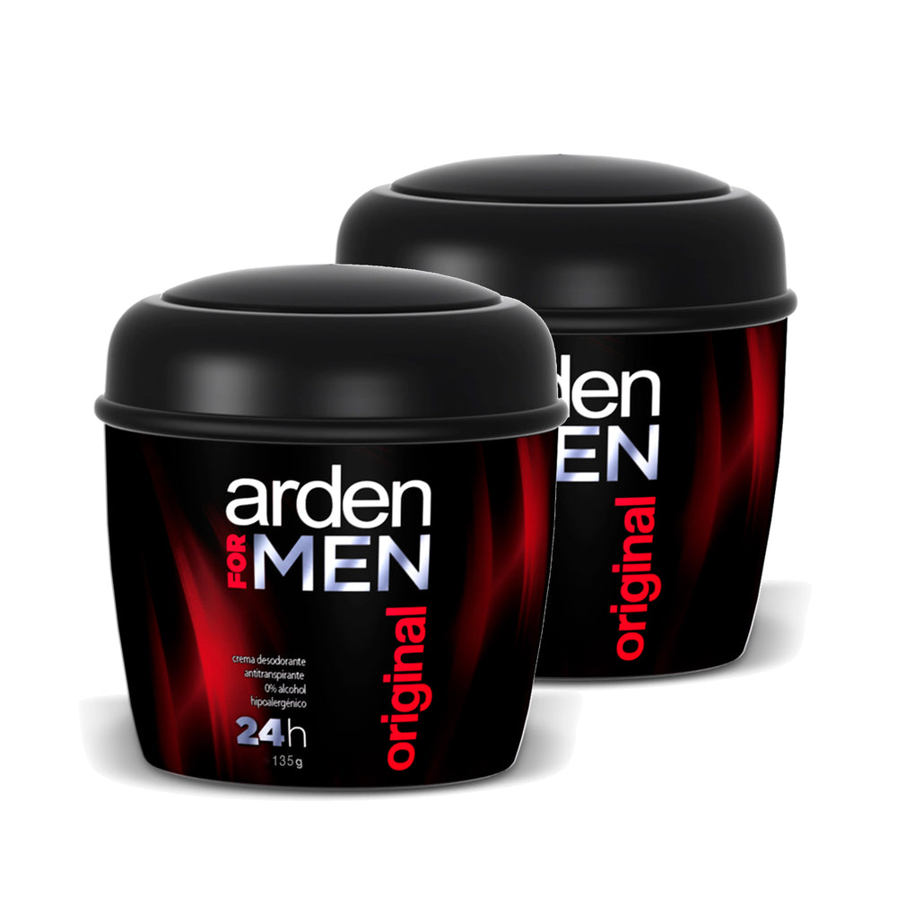 2 Desodorantes Arden For Men Crema 135 gr