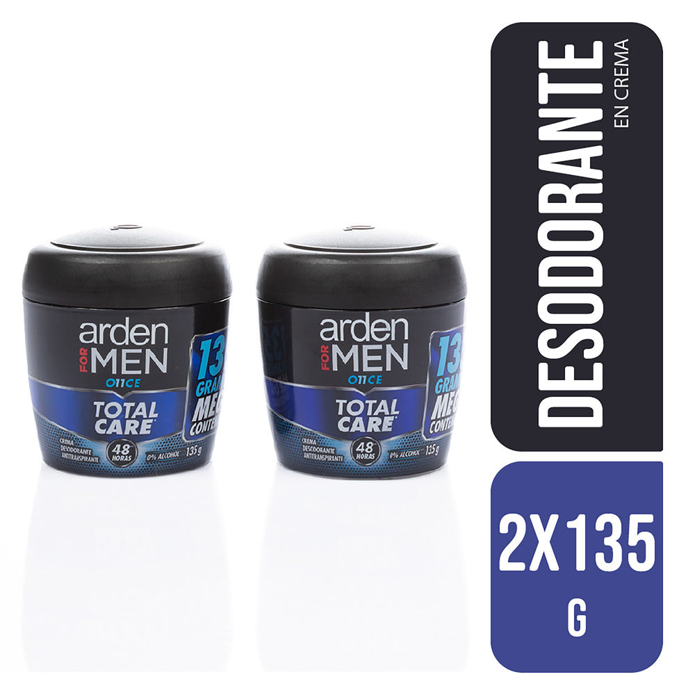 2 Desodorantes Arden For Men 11 Crema 135gr Hombre