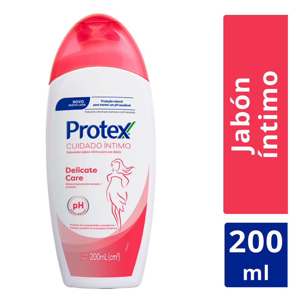 Jabón Líquido Protex Íntimo Delicate Care 200 Mililitros