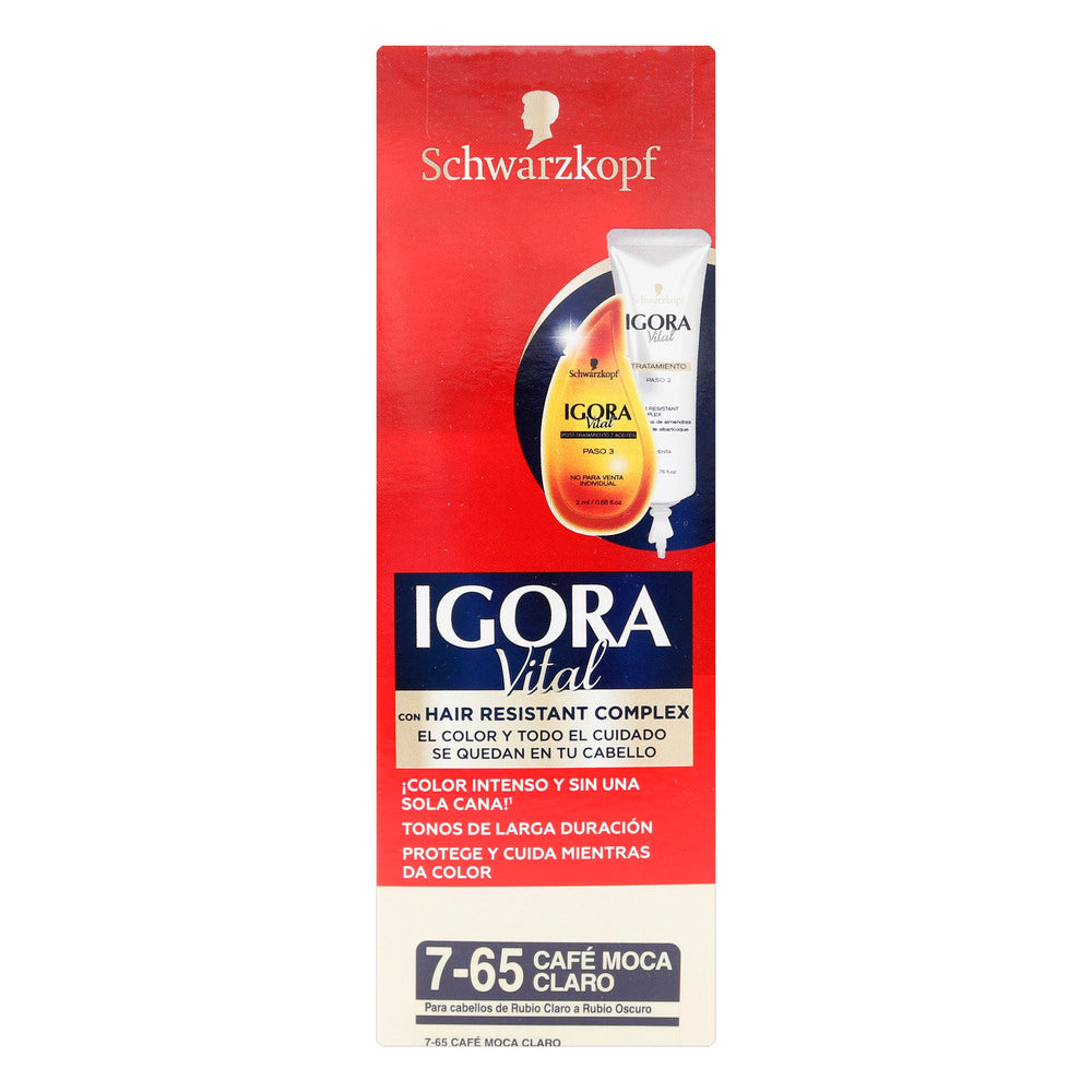 Igora Vital Tubo 7-65 Castaño Mocca Claro