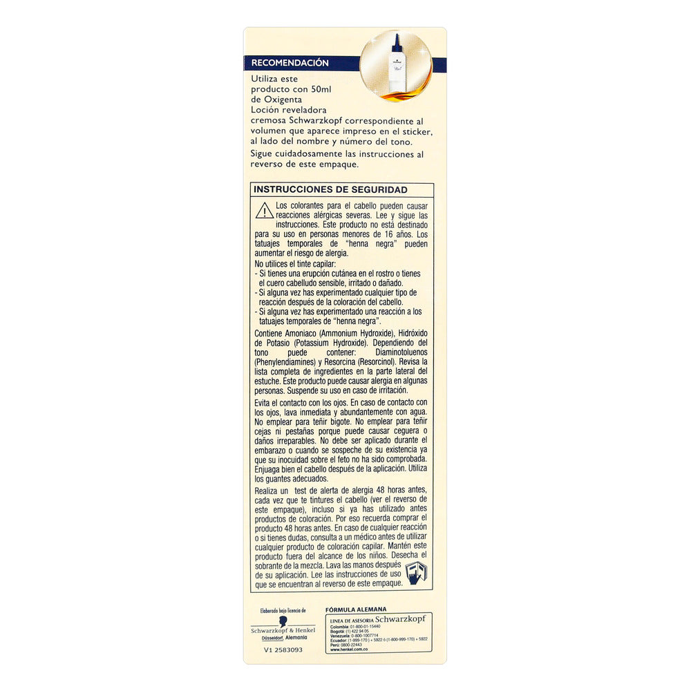 Igora Vital Tubo 7-65 Castaño Mocca Claro