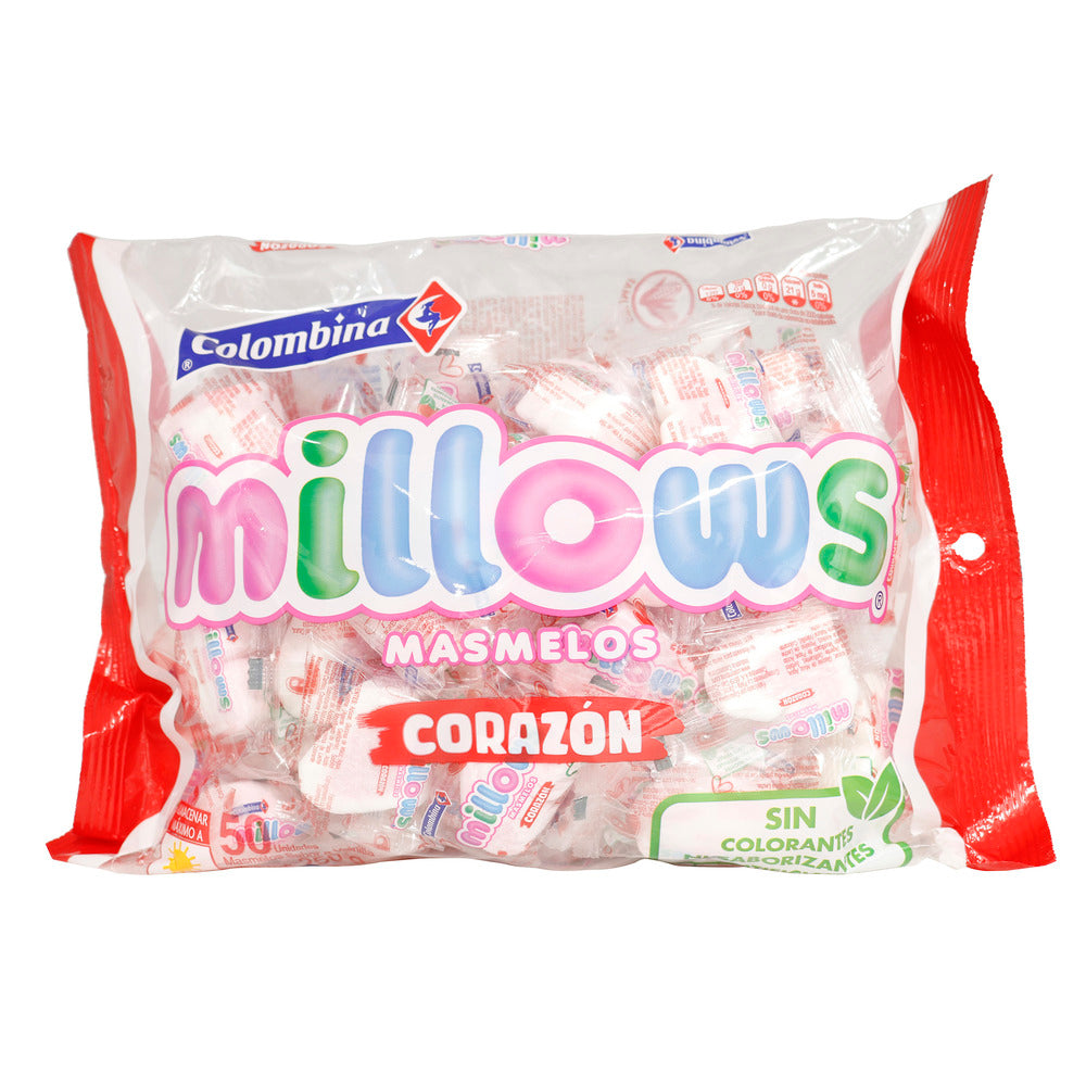 Marmelo Millows Corazón 50 Unidades