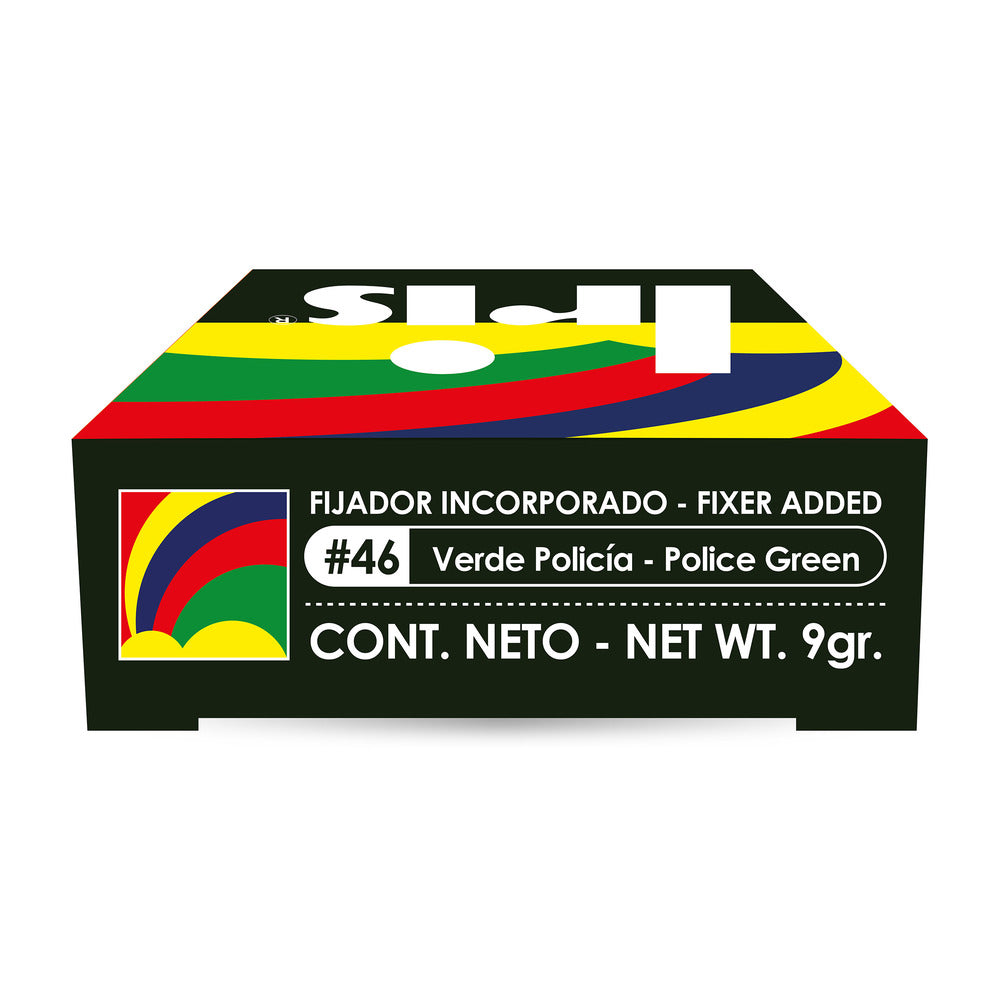 Tinte Iris 46 Verde Policía 9 gramos