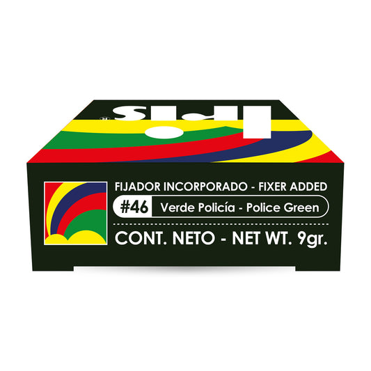 Tinte Iris 46 Verde Policía 9 gramos
