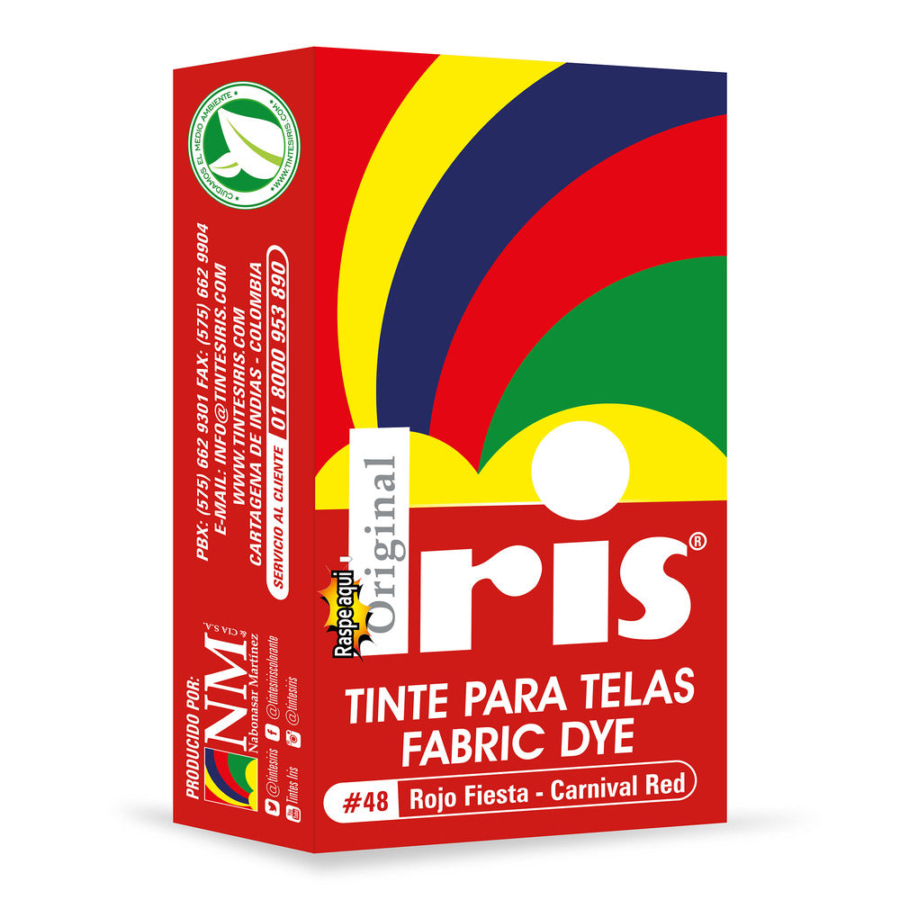 Tinte Iris 48 Rojo Fiesta 9 gramos