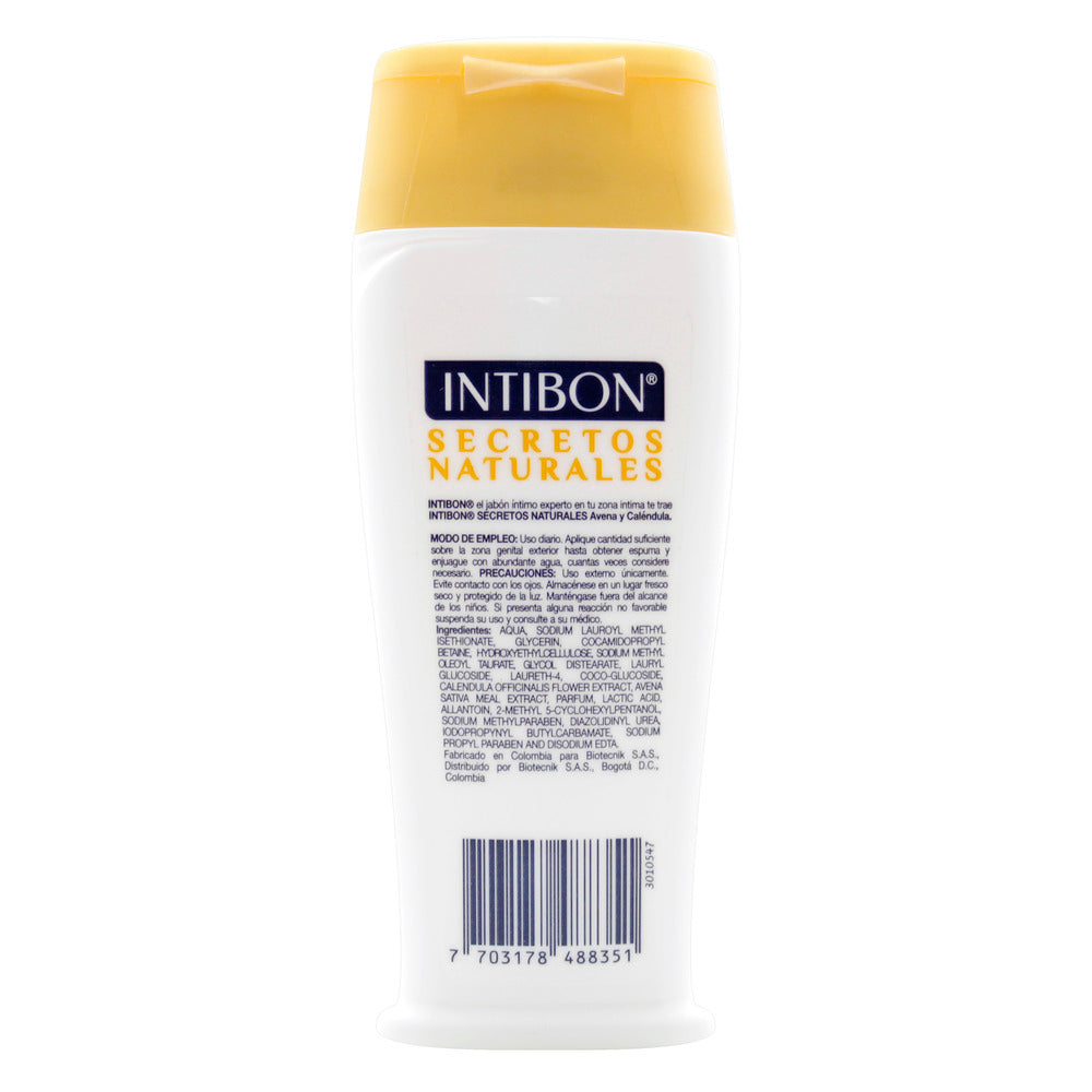 Jabón Íntimo Intibon Avena y Caléndula 120 gramos