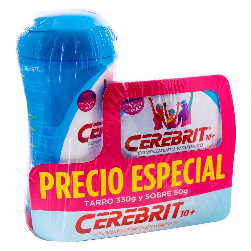 Cerebrit 330 gramos + Cerebrit 50 gramos