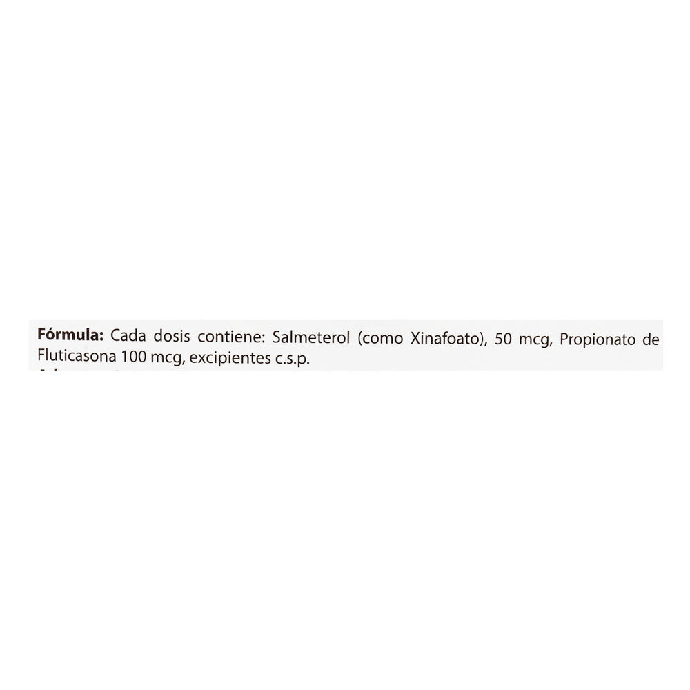 SERETIDE DISKUS 50/100 MCG 60 DOSIS(A)(M