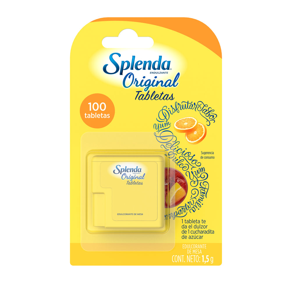 Splenda 100 Tabletas