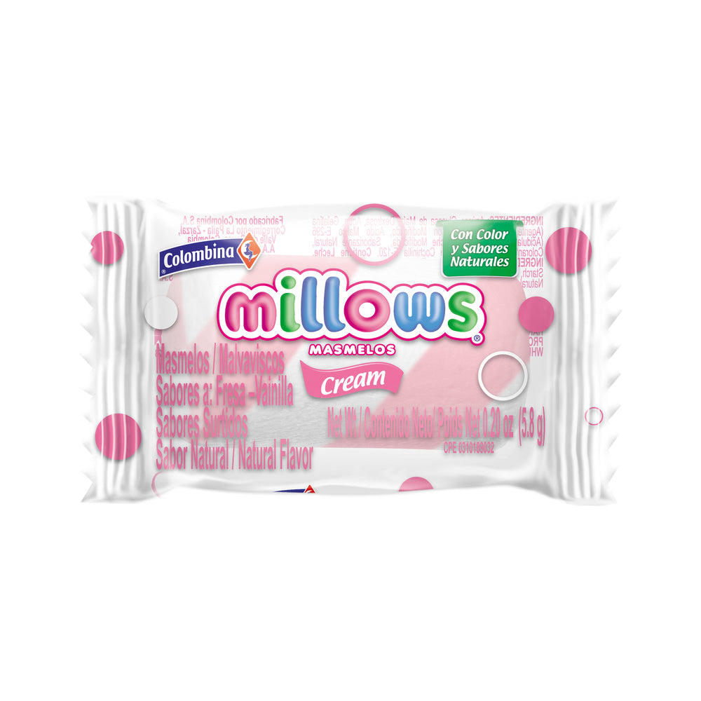 Masmelos Millows Cream 50 Unidades