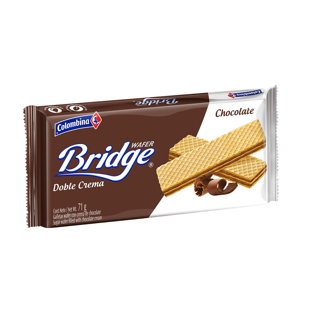 Galleta Wafer Bridge Chocolate 71 gr