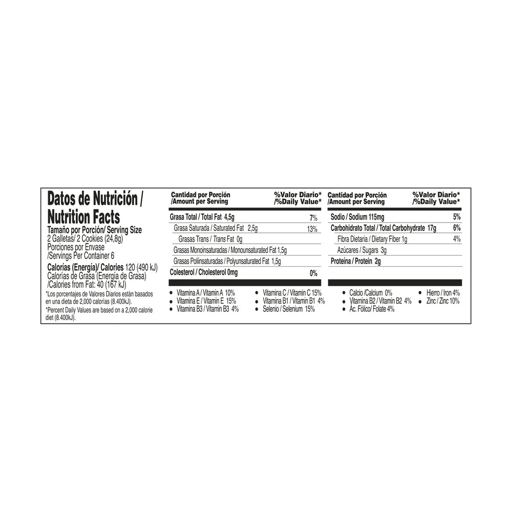Galletas Tosh Yogurt Fresa 6 Unidades