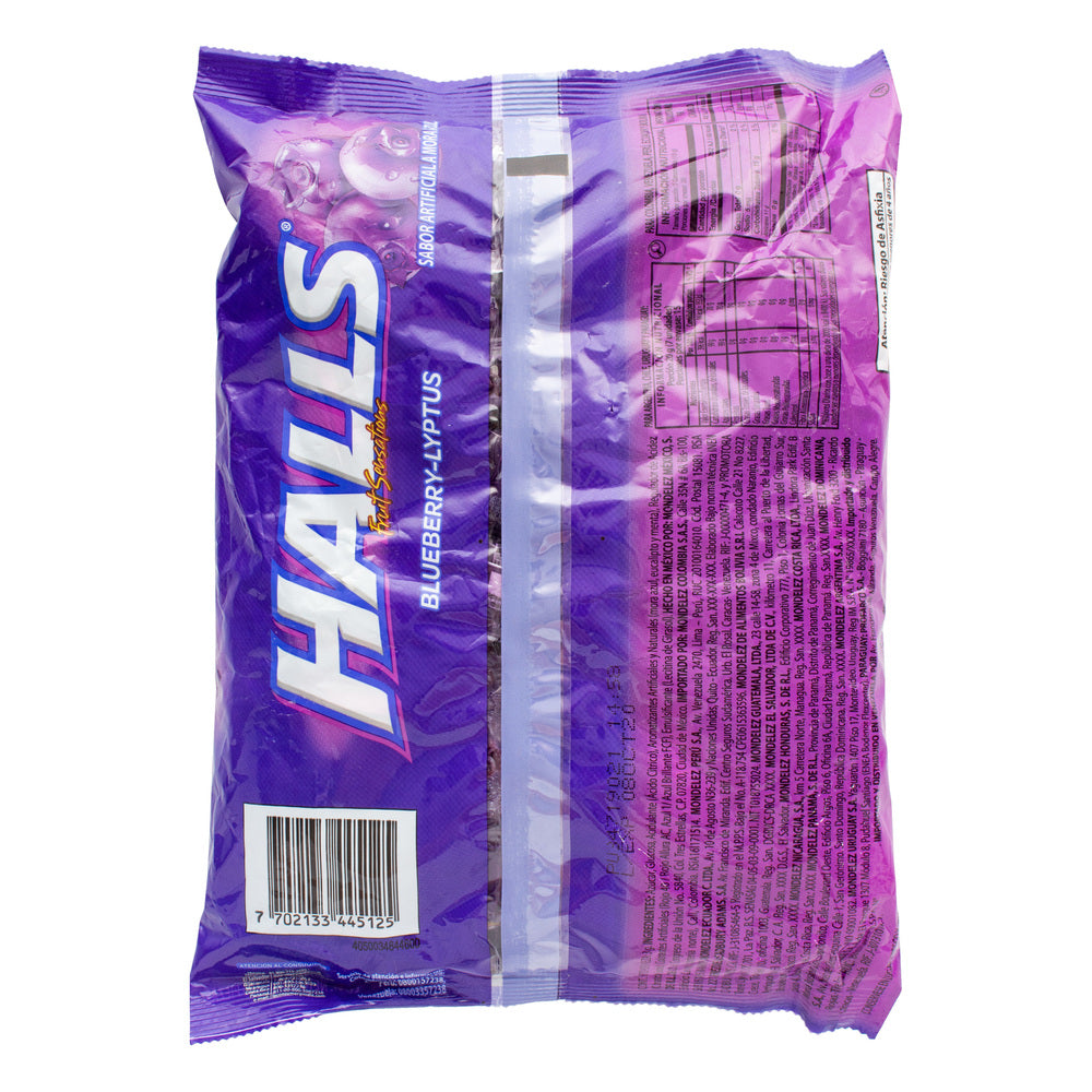 Halls Morazul Pepa 100 Unidades