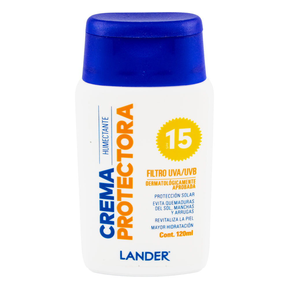 Crema Protectora Lander SPF15 120 Mililitros