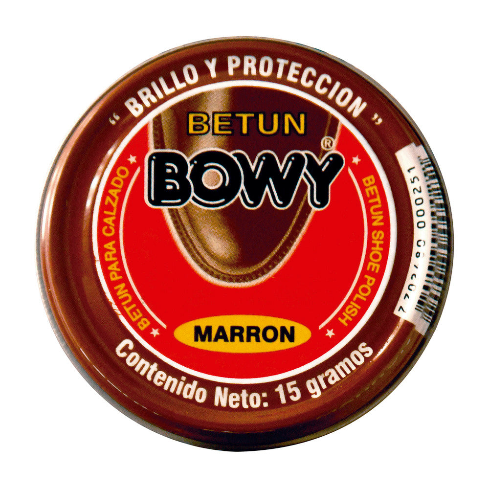 Betún en Pasta Bowy No.1 Marrón 15 gramos