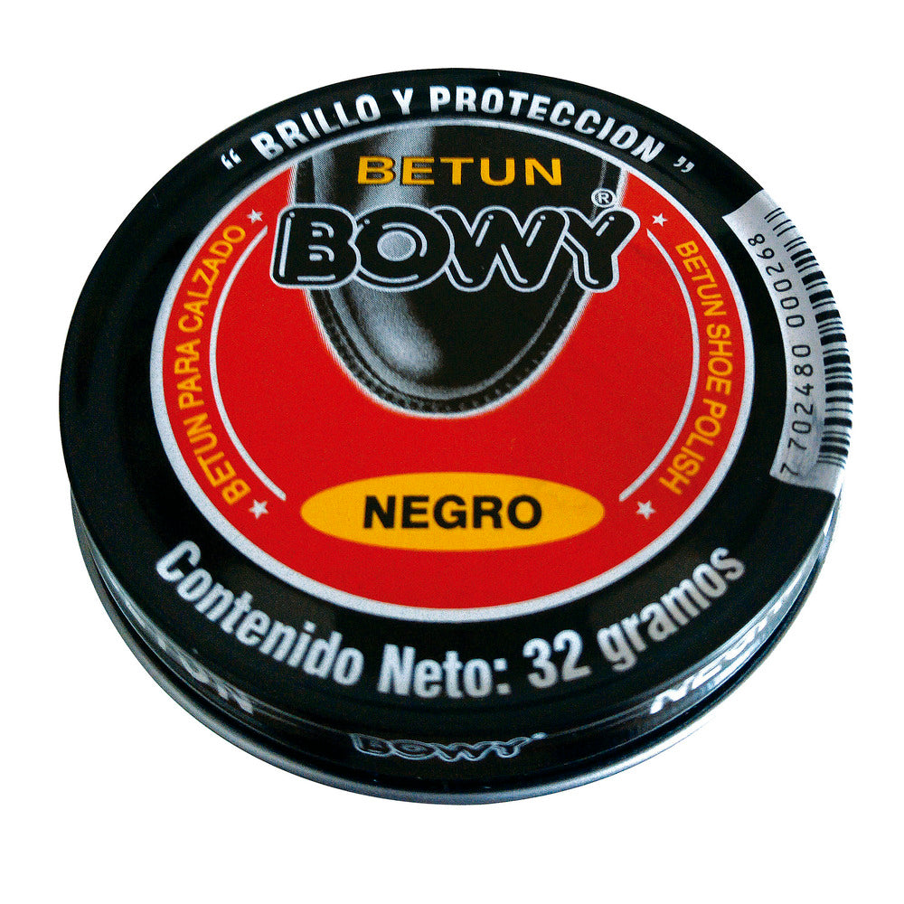 Betún en Pasta Bowy No.2 Negro 32 gramos