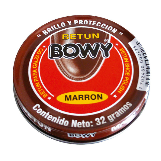 Betún en Pasta Bowy No.2 Marrón 32 gramos