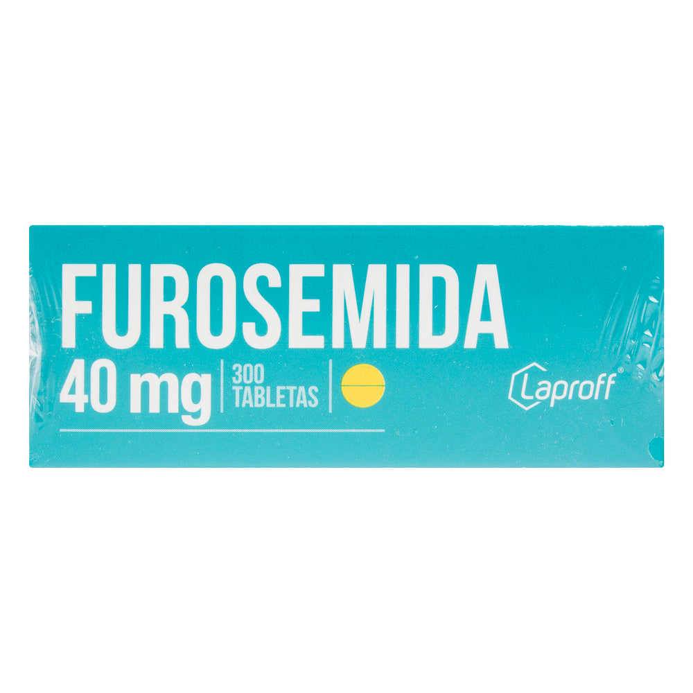 Furosemida 40 mg 300 Tabletas