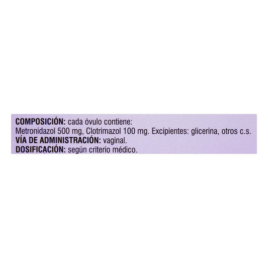 FEMDUO 500MG 10 OVULOS