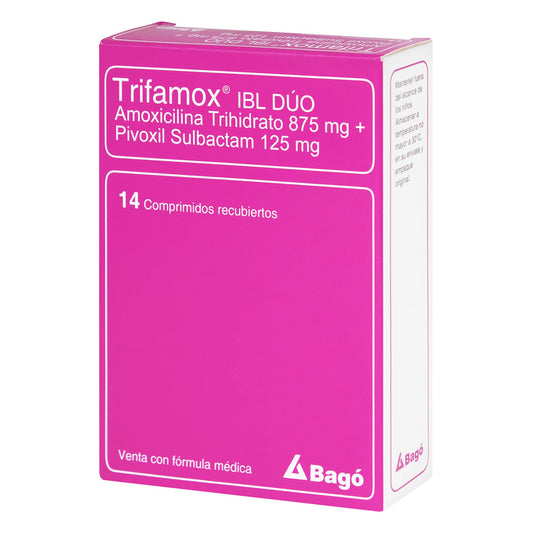 Trifamox IBL-Duo 14 Comprimidos