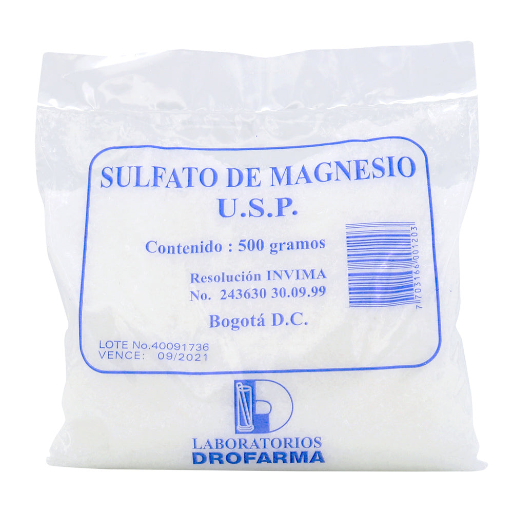 Sulfato de Magnesio 500 gr
