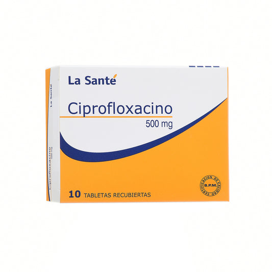 CIPROFLOXACINA 500 MG 10 TABLETAS LS
