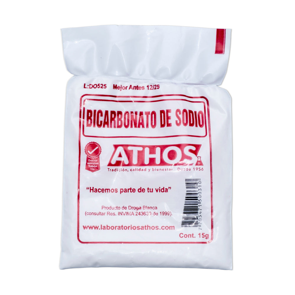 Bicarbonato de Soda 15 gr 30 Sobres