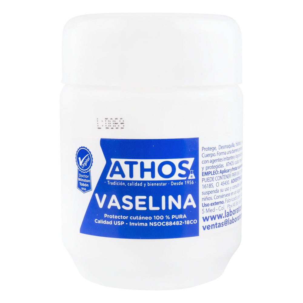 Vaselina Blanca 120 Gramos Athos