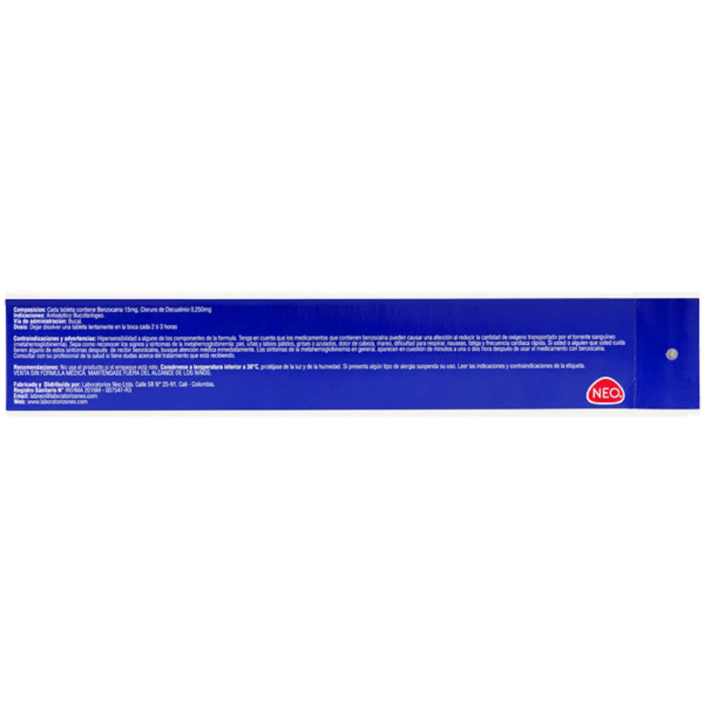 Bucoseptol 50 Tabletas