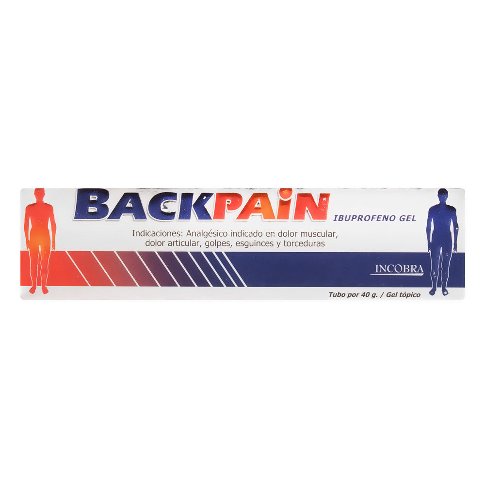 Backpain Ibuprofeno Gel 40 Gramos