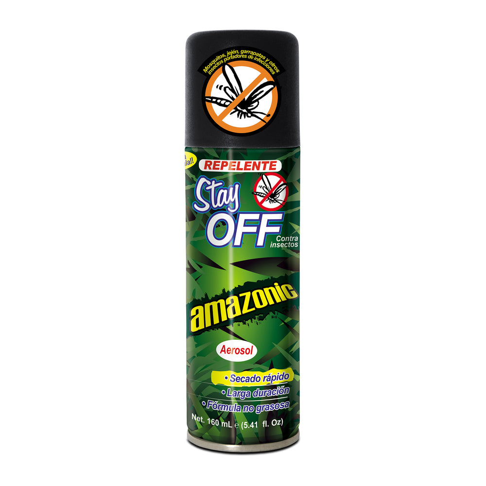 Repelente Stay Off Aerosol Amazónico 160 ml