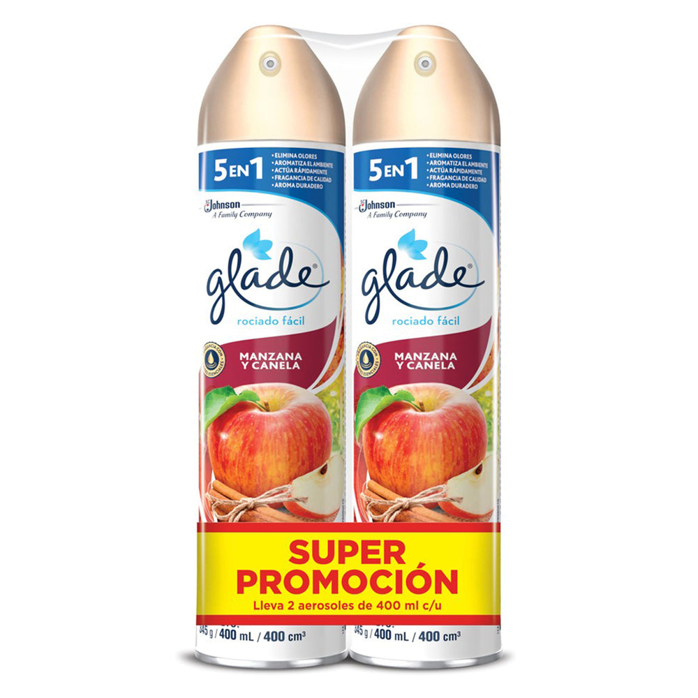 2 Ambientadores Glade Spray 400 ml Oferta