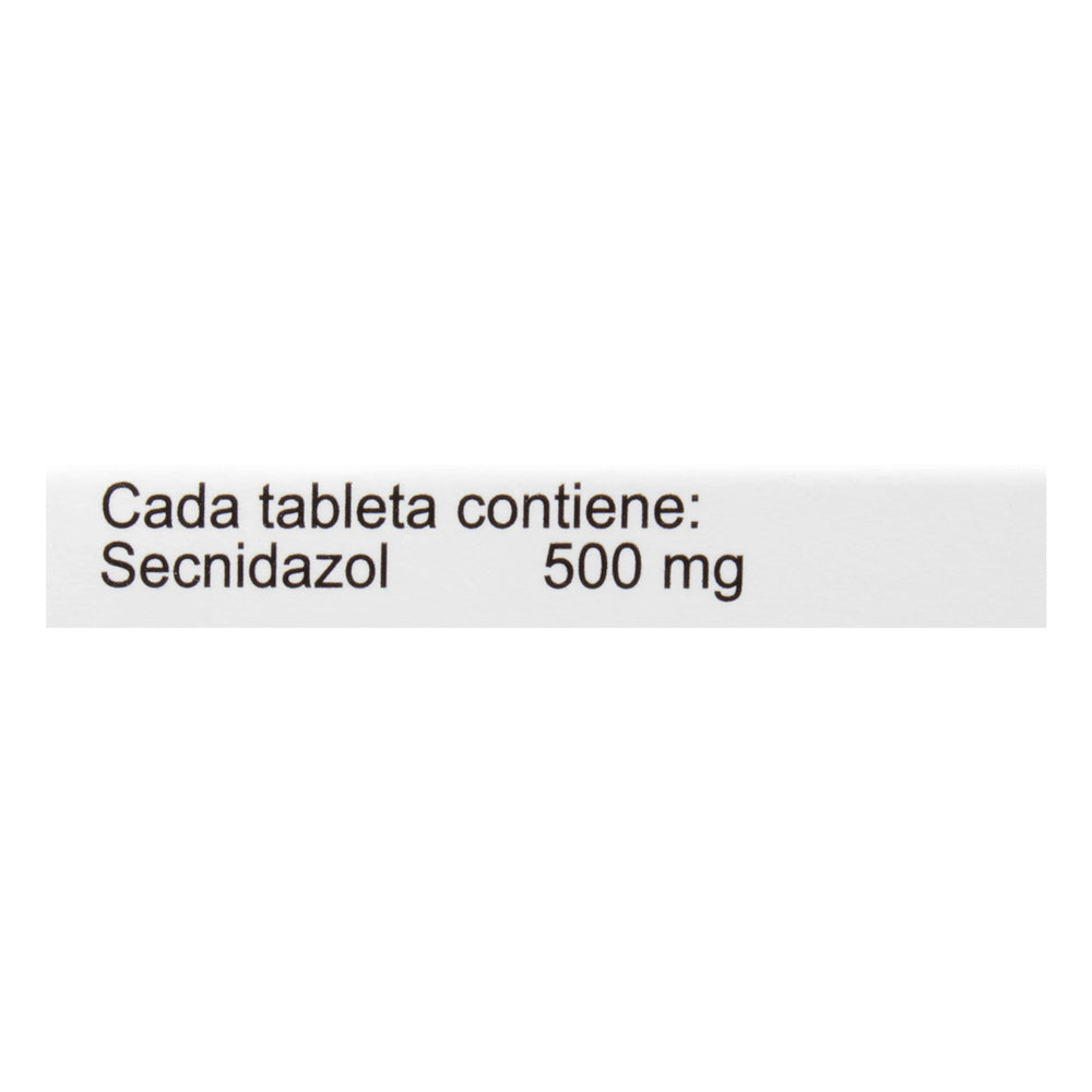 SECNIAMEB SECNIDAZOL 500 MG X 4 TAB