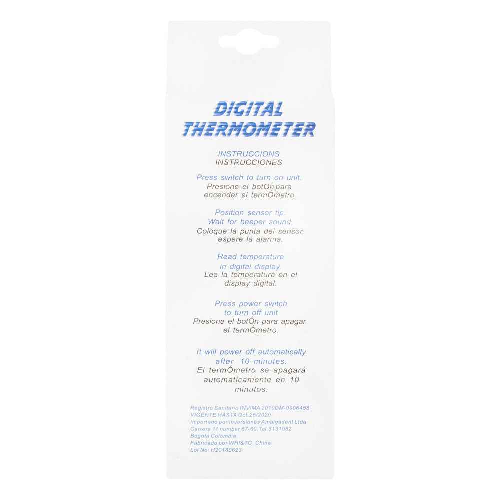 Termómetro Digital Punta Flexible