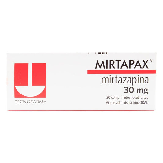 MIRTAPAX 30 MG 30 COMPR.(A)