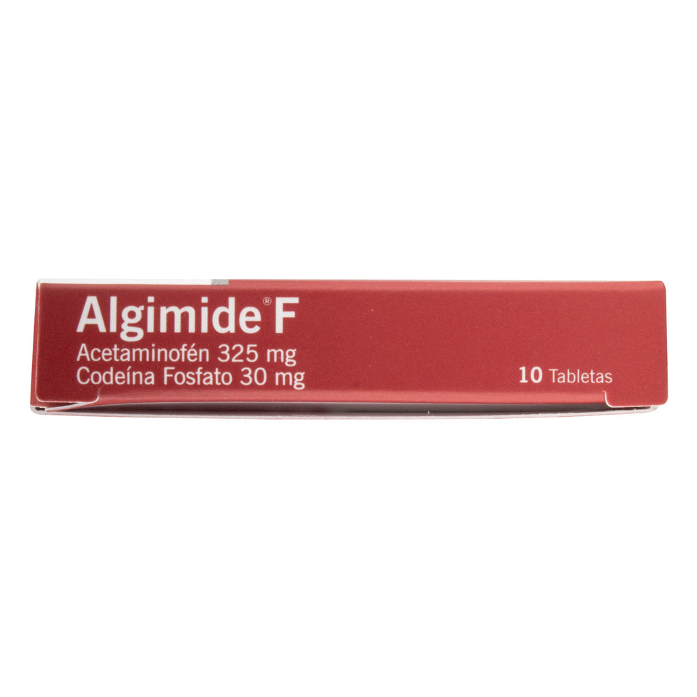 Algimide F 325 mg 10 Tabletas