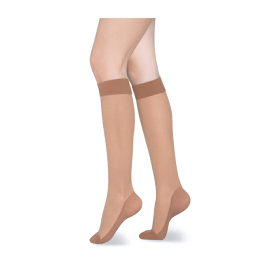 Media Medivaric Rodilla Mediana Beige Baja Compresión NTI