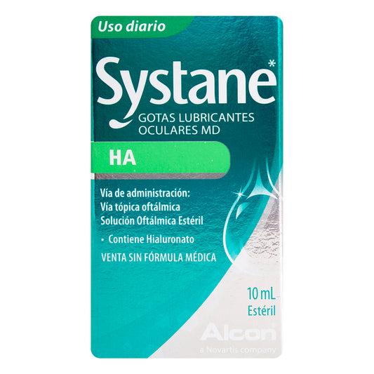 Systane HA Gotas Lubricantes Oculares 10 Mililitros