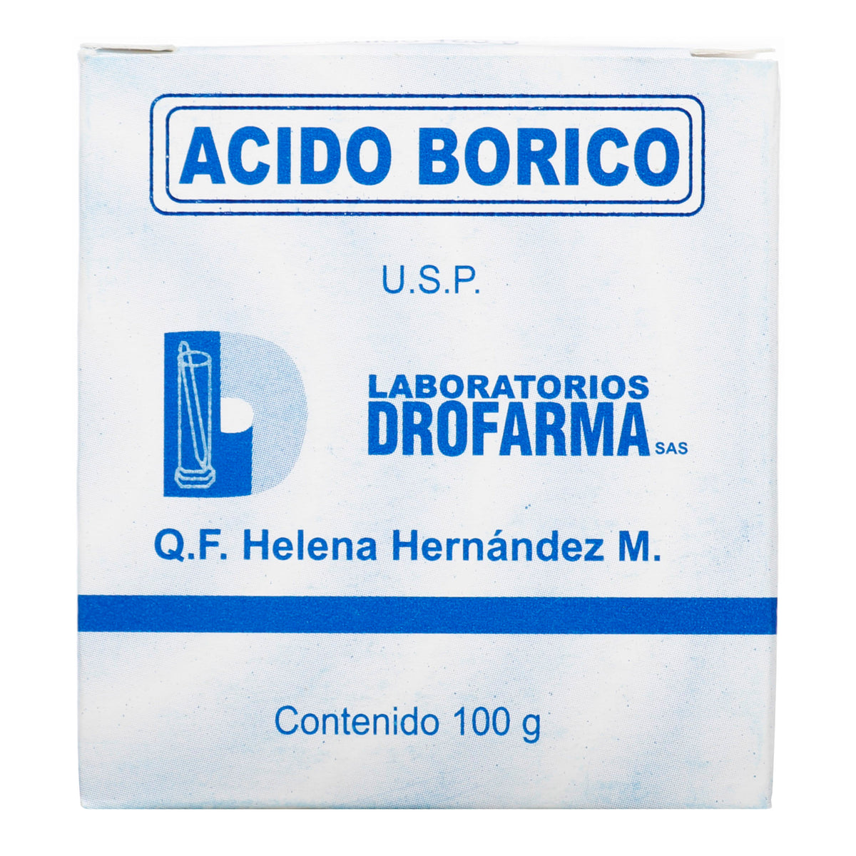 Ácido Bórico 100 Gramos Drofarma