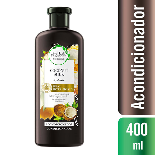 Acondicionador Herbal Essences Coconut Milk 400 Mililitros