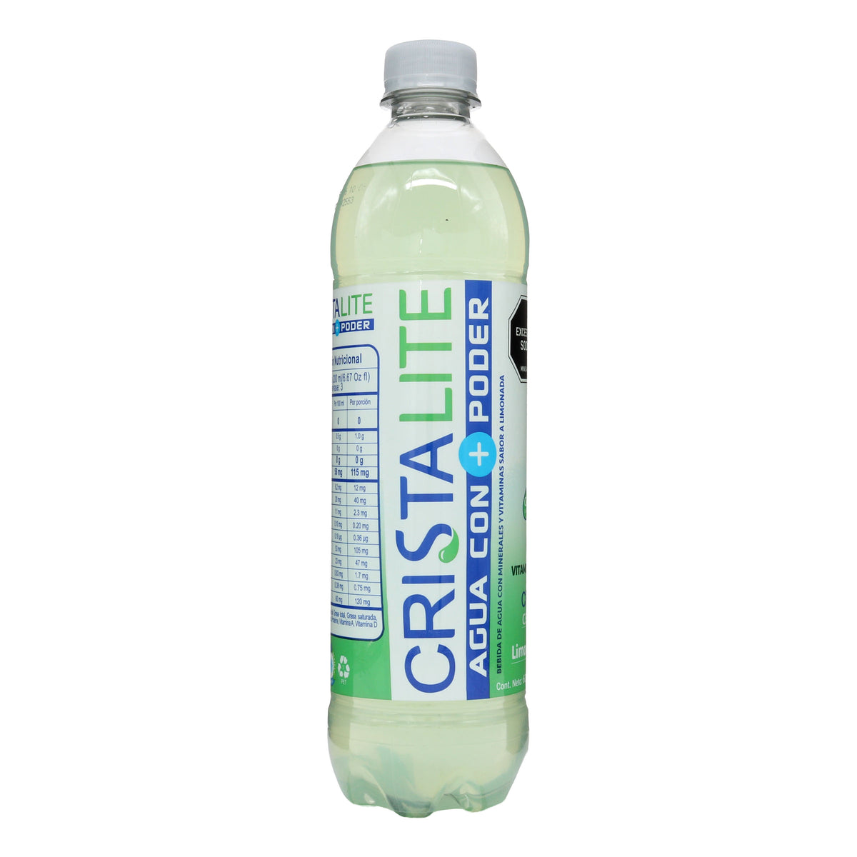 Agua Cristal Lite Limonada 600 ml